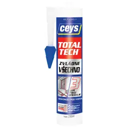 Univerzální lepidlo a tmel CEYS TOTAL TECH, 290ml, bílý (42507216)