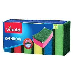 Houba na nádobí Vileda Rainbow 6ks (VI173856)
