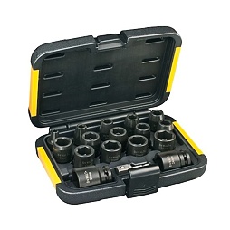 Gola sada DeWALT DT7506-QZ, 17 dílná pro rázové utahováky
