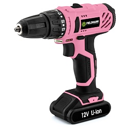 Vrtačka Fieldmann FDV 10202-A 12V, růžová
