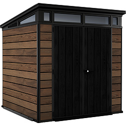 Zahradní domek Keter Signature 7x7 Walnut, s podlahou