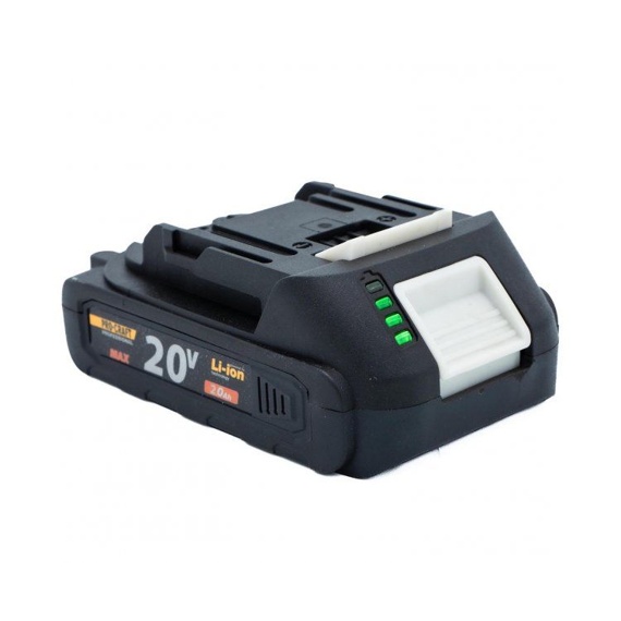 Baterie akumulátorová Procraft 20V Li-ion, 2000mAh, 20/2A