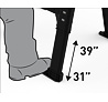 Koza Keter ROC Pro Gear Lumber Jack Sawhorse